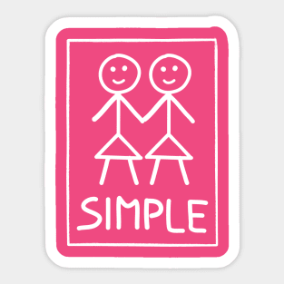 Simple Sticker